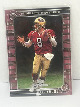 Steve Young (49ers) 1999 Upper Deck MVP Drive Time #DT1