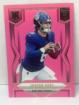 Jaxson Dart (Giants) 2025 Donruss Elite Pink #103