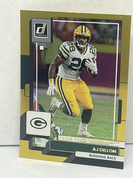 AJ Dillon (Packers) 2022 Panini Donruss Press Proof Premium #99