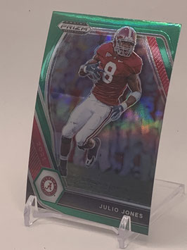 Julio Jones (Alabama/ Falcons) 2021 Prizm Draft Green Prizm #55