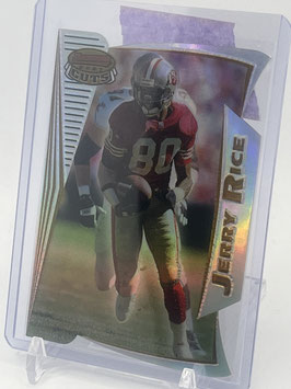 Jerry Rice (49ers) 1996 Bowmans Best Best Cuts Refractor #BC10