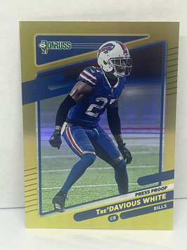 Tre'Davious White (Bills) 2021 Panini Donruss Press Proof Premium #228