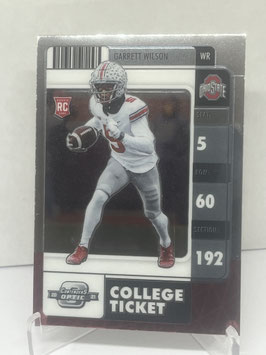 Garrett Wilson (Ohio State/ Jets) 2022 Chronicles Draft Picks Contenders Optic #26