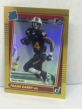 Frank Darby (Falcons) 2021 Panini Donruss Press Proof Premium #311