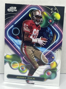 Jerry Rice (49ers) 2023 Topps Composite Topps Chrome Cosmic #296
