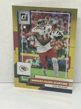 Marquez Valdez-Scantling (Chiefs) 2022 Panini Donruss Press Proof Premium #95