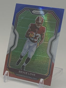 Bryce Love (WFT) 2020 Prizm Red White Blue Prizm #180