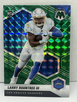 Larry Rountree III (Chargers) 2021 Mosaic Green Mosaic Prizm #378
