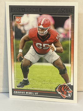 Amarius Mims (Georgia/ Bengals) 2024 Score #329