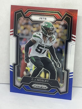 CJ Mosley (Jets) 2023 Prizm Red White Blue Pizm #230