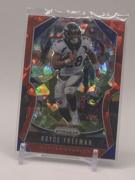 Royce Freeman (Broncos) 2019 Prizm Red Ice Prizm #204