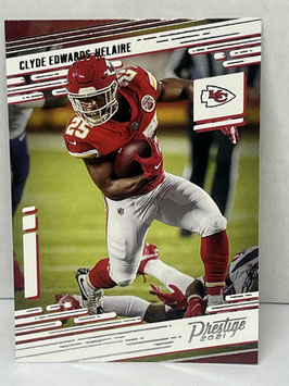 Clyde Edwards-Helaire (Chiefs) 2021 Prestige #92