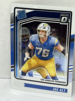 Joe Alt (Chargers) 2024 Donruss Optic Rated Rookie #254