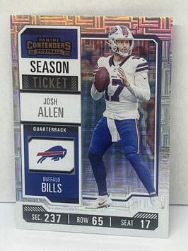 Josh Allen (Bills) 2023 Contenders Hobby #11