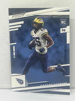 Hassan Haskins (Michigan/ Titans) 2022 Prestige #348