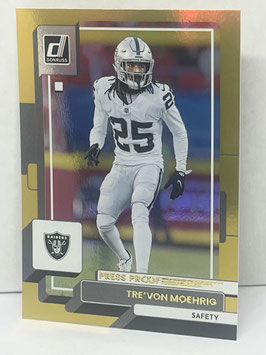 Tre'Von Moehring (Raiders) Panini Donruss Press Proof Premium #288