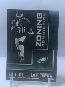 Jay Ajayi (Eagles) 2018 Playbook Zoning Commision #12