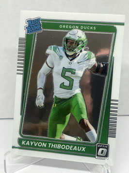 Kayvon Thibodeaux (Oregon/ Giants) 2022 Chronicles Draft Donruss Optic Rated Rookie #2