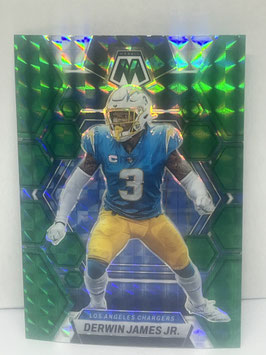 Derwin James Jr. (Chargers) 2023 Mosaic Green Mosaic Prizm #133