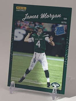 James Morgan (Jets) 2020 Panini Instant Rated Rookie #RR38