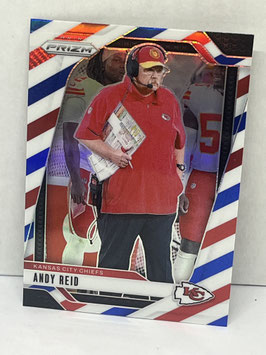 Andy Reid (Chiefs) 2024 Prizm Red White Blue Prizm #145