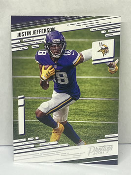 Justin Jefferson (Vikings) 2021 Prestige #157