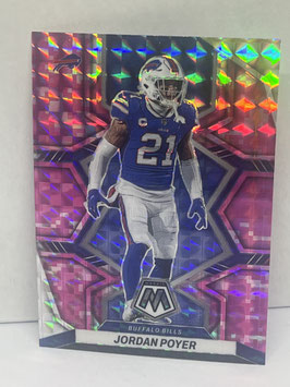 Jordan Poyer (Bills) 2022 Mosaic Pink Camo Prizm #25