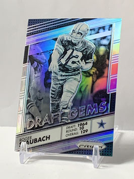 Roger Staubach (Cowboys) 2016 Prizm Draft Gems Silver Prizm #8