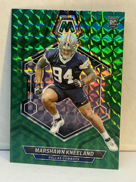 Marshawn Kneeland (Cowboys) 2024 Mosaic Green Prizm #353