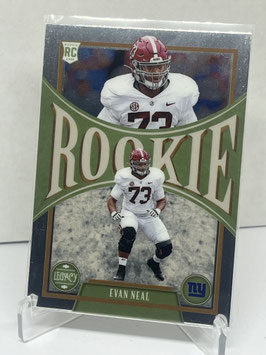 Evan Neal (Alabama/ Giants) 2022 Legacy Silver RC #193