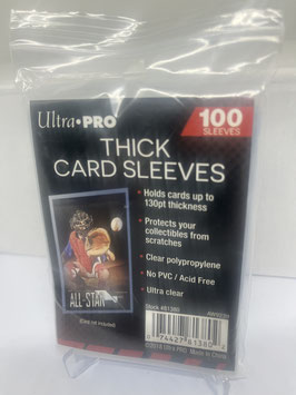 Ultra Pro Thick Sleeves 130pt. für dicke Karten 100 Stück