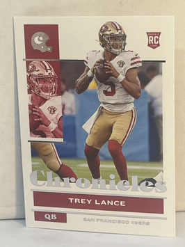Trey Lance (49ers) 2021 Chronicles #77
