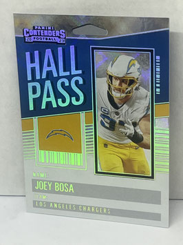 Joey Bosa (Chargers) 2023 Contenders Hall Pass Silver #10