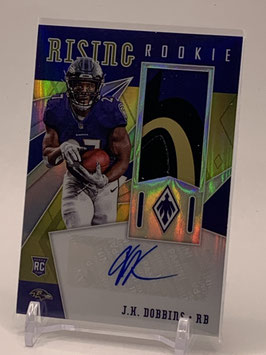 JK Dobbins (Ravens) 2020 Phoenix Rising Rookie Helmets Autograph #RR-JK