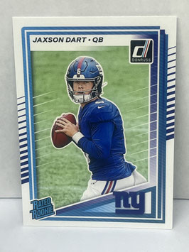 Jaxson Dart (Giants) 2025 Donruss Rated Rookie #400