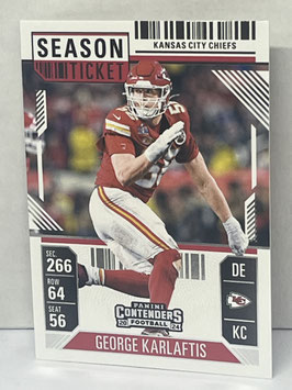 George Karlaftis (Chiefs) 2024 Contenders #51
