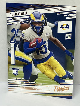 TuTu Atwell (Rams) 2021 Chronicles Prestige Kopper #222