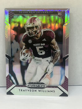 Trayveon Williams (Texas A&M/ Bengals) 2019 Prizm Draft Silver Prizm #115