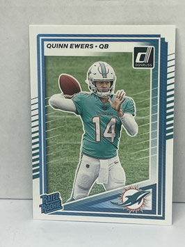 Quinn Ewers (Dolphins) 2025 Donruss Rated Rookie #342