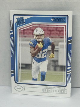 Brenden Rice (Chargers) 2024 Donruss Rated Rookie #382