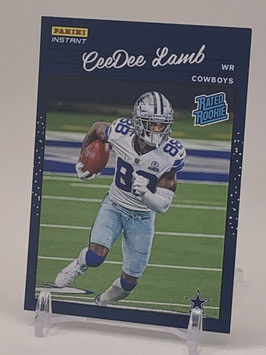 CeeDee Lamb (Cowboys) 2020 Panini Instant Rated Rookie #RR07