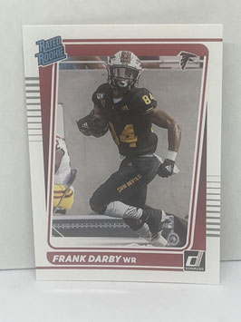 Frank Darby (Falcons) 2021 Panini Donruss Rated Rookie #311
