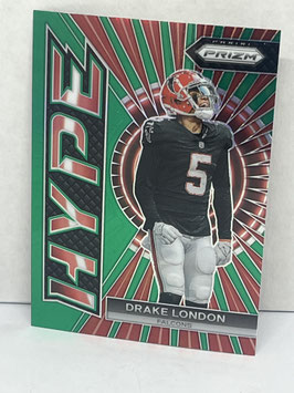 Drake London (Falcons) 2023 Prizm Hype Green Prizm #H-10