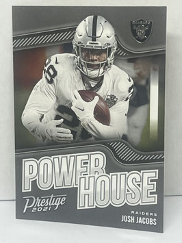 Josh Jacobs (Alabama/ Raiders) 2021 Prestige Power House #PH-JJ