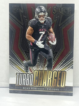 Bijan Robinson (Falcons) 2023 Select Turbo Charged #TUR-BRO