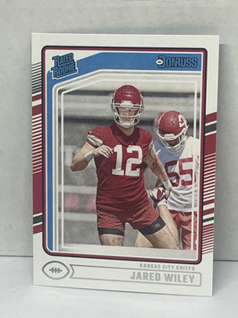 Jared Wiley (Chiefs) 2024 Donruss Rated Rookie #387