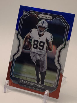 Bryan Edwards (Raiders) 2020 Prizm Red White Blue #373