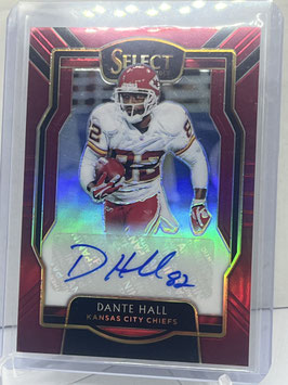 Dante Hall (Chiefs) 2018 Select Purple Prizm Autograph #SP-DH