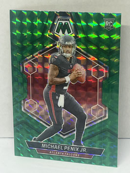 Michael Penix Jr. (Falcons) 2024 Mosaic Green Mosaic Prizm #308