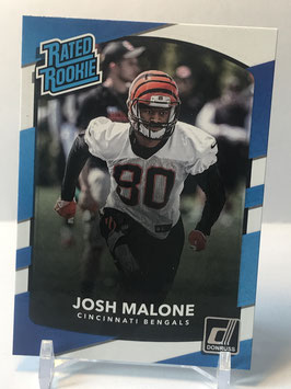 Josh Malone (Bengals) 2017 Donruss Rated Rookie #321